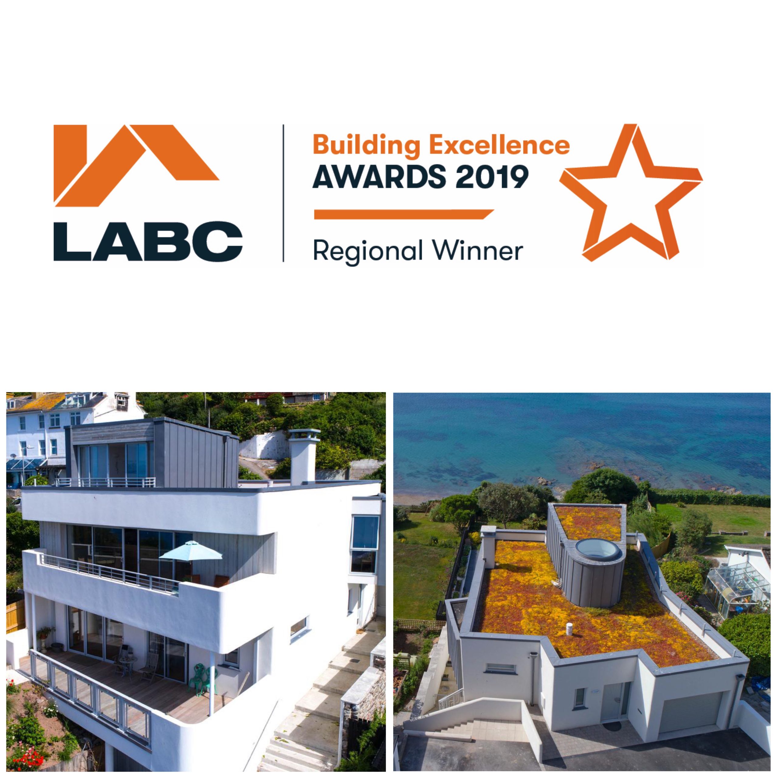 Building Excellence Awards 2019 regional finalist badge