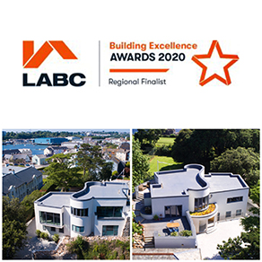 Building Excellence Awards 2020 regional finalist badge